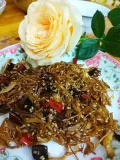 Make Dry apricot mushroom step 9
