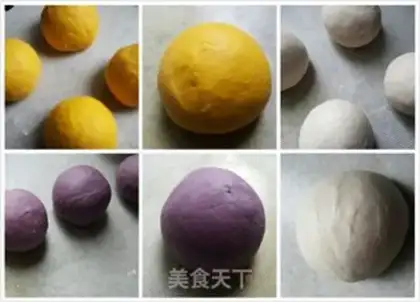Make Vegetable mud-coloured fruit step 3