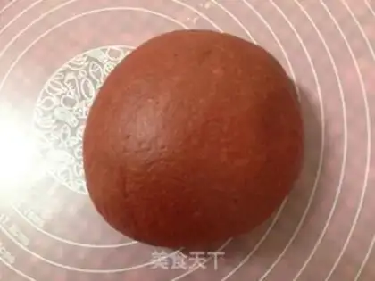 Make Chinese red steamed bread step 5