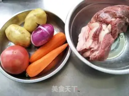 Make Potato carrots step 0