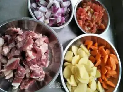 Make Potato carrots step 1