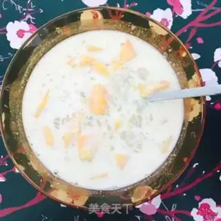 Make Mango orange juice and cauliflower step 2