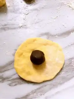Make Gold Yuan Bean Sandbag step 7