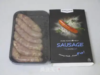 Make The flower sausage step 0