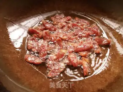 Make Rancho fried sausage step 2