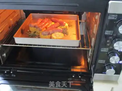 Make The flower sausage step 4