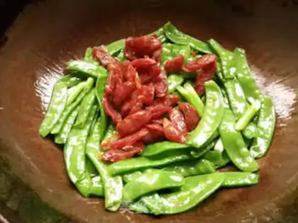 Make Rancho fried sausage step 4