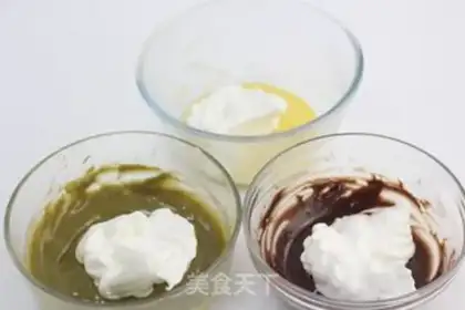 Make Three-color twilight cake step 6