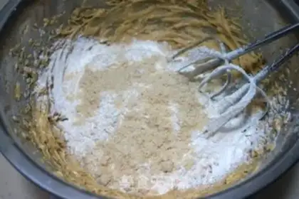 Make Red sugar souffle cookies step 4