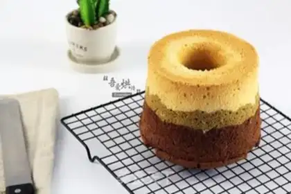 Make Three-color twilight cake step 10