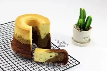 Make Three-color twilight cake step 11