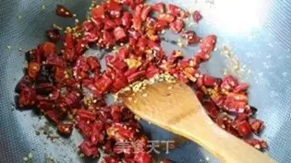 Make Spicy bull frog step 5