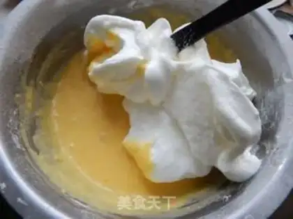 Make Yellow mango cake step 4