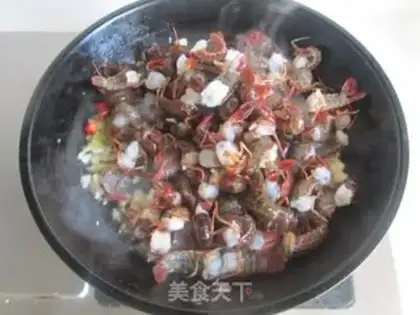 Make Garlic shrimp balls step 3