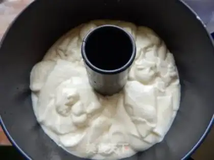 Make Yellow mango cake step 9