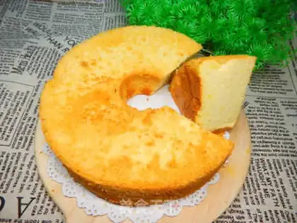 Make Yellow mango cake step 13