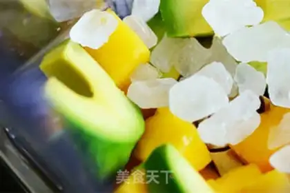 Make Mango avocado step 2