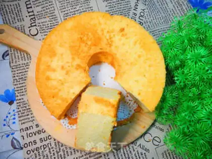 Make Yellow mango cake step 14