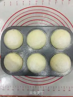 Make The little bread of the potato flower step 15