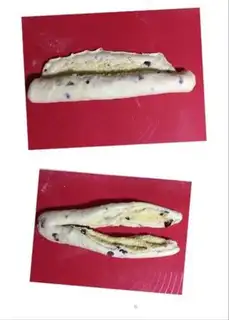 Make Cranberry coconut toast step 10