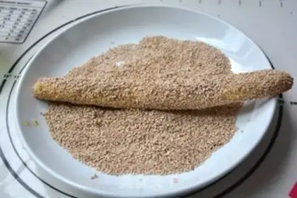 Make Sesame almonds step 9