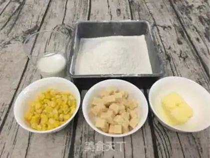 Make Corn cheese scon step 0