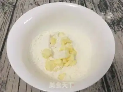 Make Corn cheese scon step 1