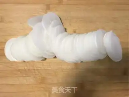 Make Orange sweet radish step 0