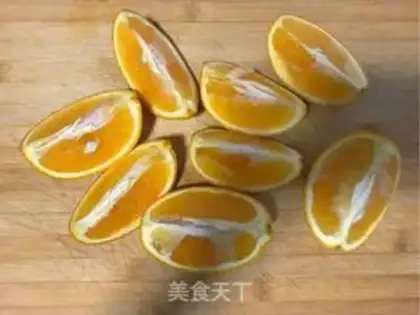 Make Orange sweet radish step 2