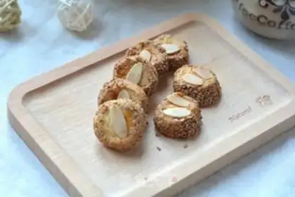 Make Sesame almonds step 13