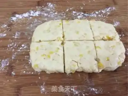 Make Corn cheese scon step 6