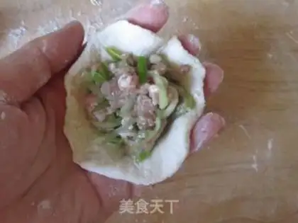 Make Porridge meat buns step 10