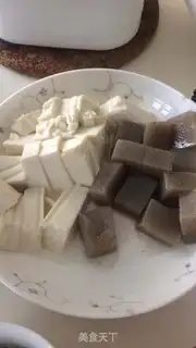 Make Potato tofu soup step 0