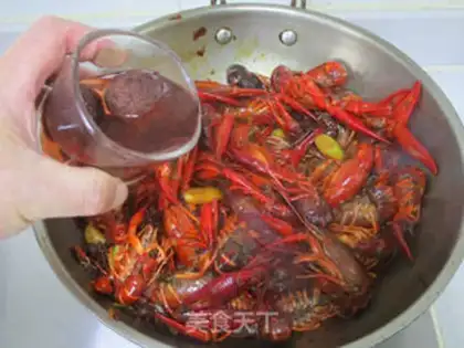 Make Young-plum wine, lobster step 5