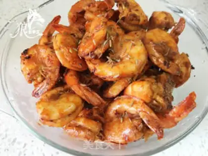 Make Garlic shrimp step 6