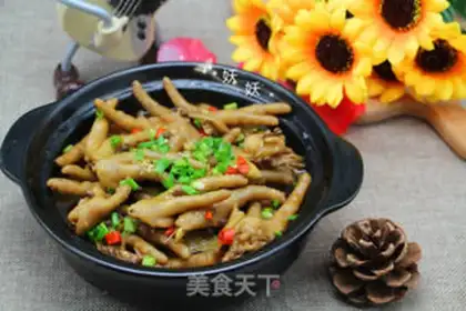 Make Spicy chicken feet step 6
