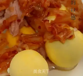 Make Pickle tuna eggs step 2