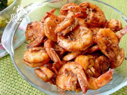 Make Garlic shrimp step 8