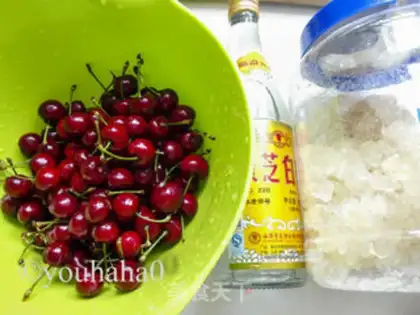 Make Cherry wine step 0