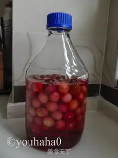 Make Cherry wine step 4