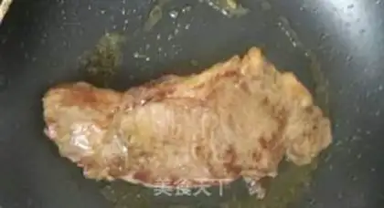 Make Western Australia cold steak step 1