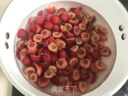 Make Cherry sugar step 3