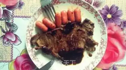 Make Western Australia cold steak step 2