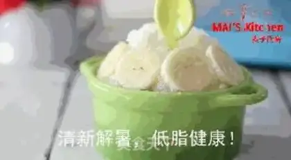 Make Banana ice step 2