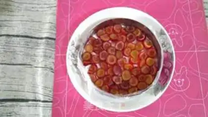 Make Cherry jelly mousse cake step 4