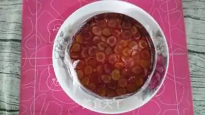 Make Cherry jelly mousse cake step 6
