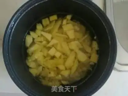 Make Pineapple rice step 3
