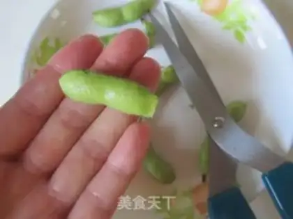 Make Salt-water beans step 1