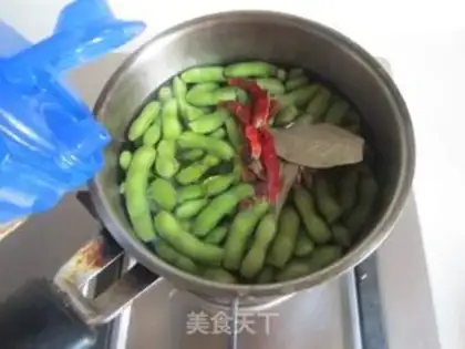 Make Salt-water beans step 3