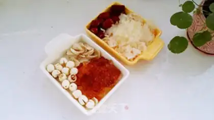 Make Peach gel for porridge step 0